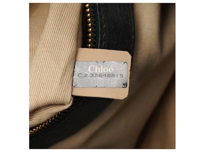 Héloïse Chloé Borsa Tote Heloise in pelle grigia - vista 15