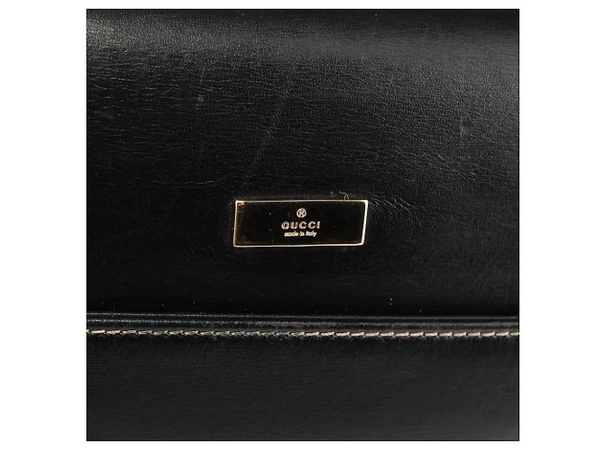 Gucci 000 0857 Borsa Lady Lock in pelle nera - vista 10