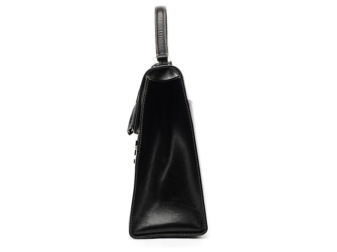 Gucci 000 0857 Borsa Lady Lock in pelle nera - vista 2