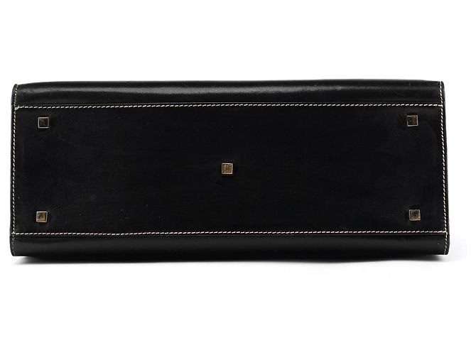 Gucci 000 0857 Borsa Lady Lock in pelle nera - vista 5