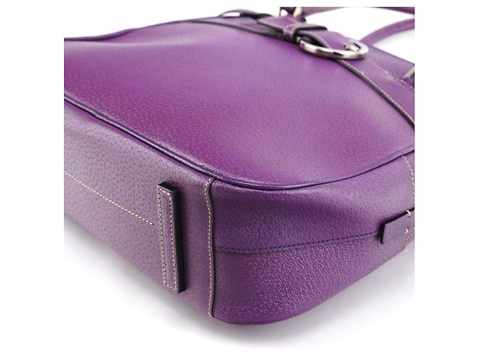 Prada Borsa Bowling in pelle viola Primavera 2000 - vista 10