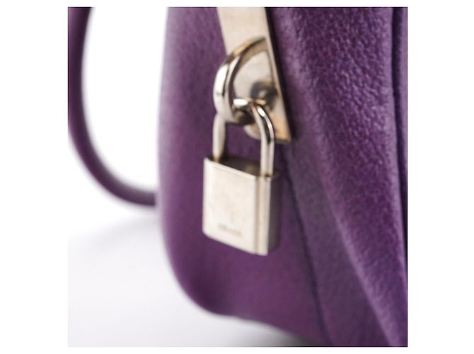 Prada Borsa Bowling in pelle viola Primavera 2000 - vista 14