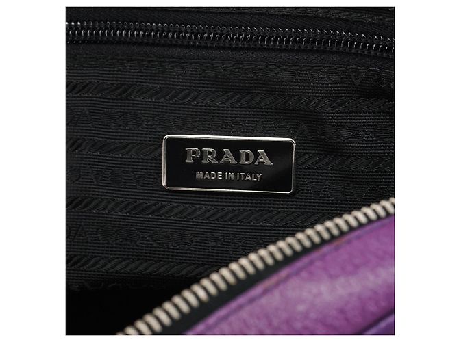 Prada Borsa Bowling in pelle viola Primavera 2000 - vista 15