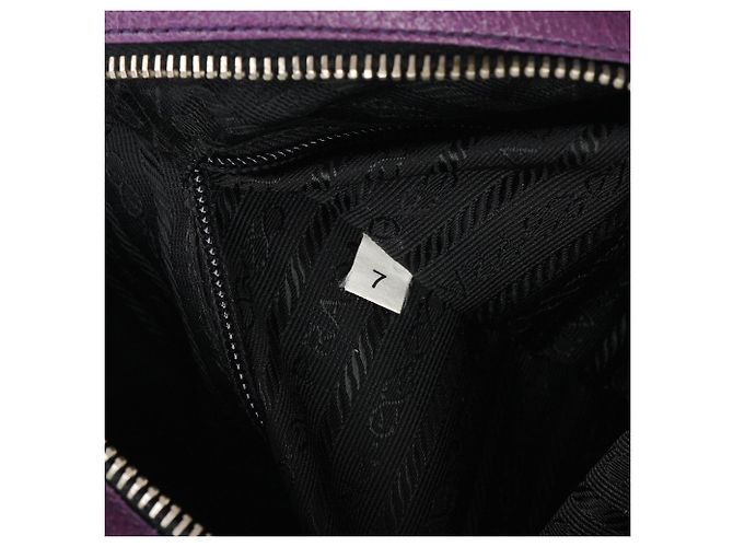 Prada Borsa Bowling in pelle viola Primavera 2000 - vista 17