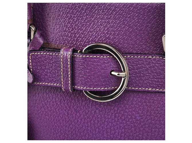 Prada Borsa Bowling in pelle viola Primavera 2000 - vista 6