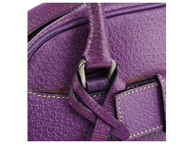 Prada Borsa Bowling in pelle viola Primavera 2000 - vista 7