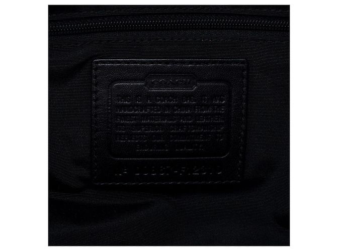 Coach Borsa Tote Soho Signature Grey Black F13105 - vista 11