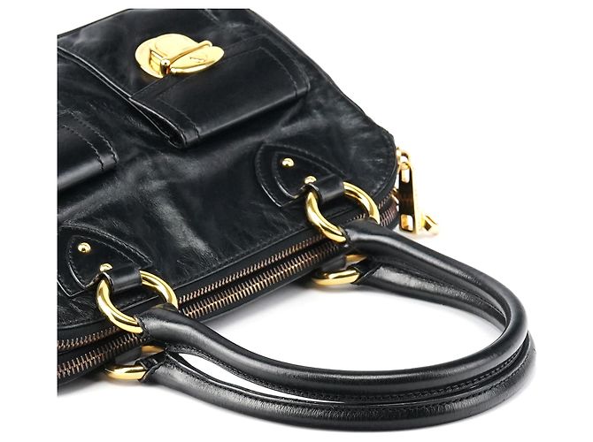 Marc Jacobs Borsa Tote Blake in pelle nera - vista 10