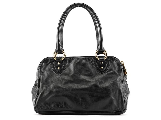Marc Jacobs Borsa Tote Blake in pelle nera - vista 3