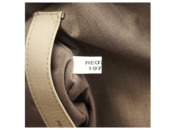 Marc Jacobs Saco Tote de Pele Acolchoada Marfim - vista 12