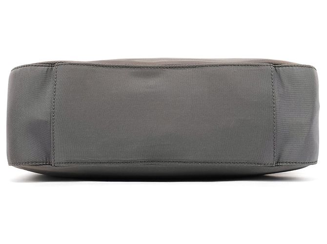 Prada Borsa Tote Tessuto Plex Nylon Grigia - vista 4