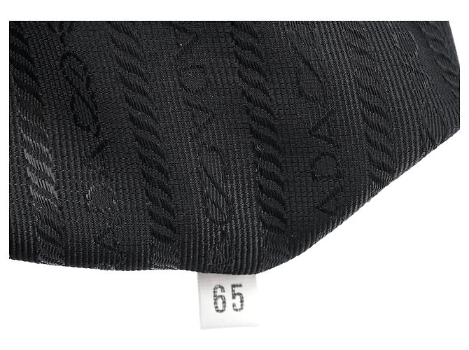 Prada Borsa a mano B7415 Black Tessuto Nylon - vista 12