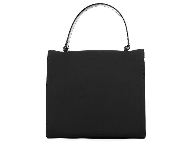 Prada Borsa a mano B7415 Black Tessuto Nylon - vista 3