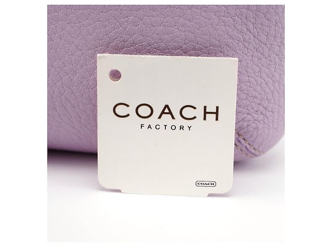 Coach Mini borsa hobo Lila in pelle - vista 13