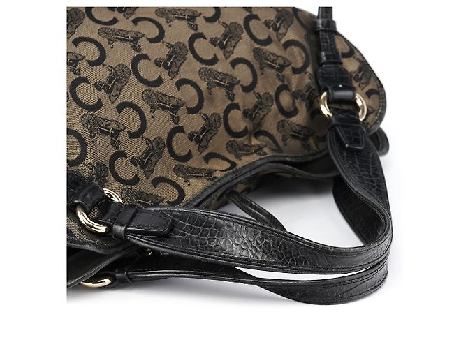 Céline Borsa Bittersweet in pelle C Monogram - vista 11