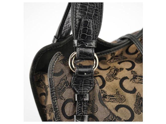 Céline Borsa Bittersweet in pelle C Monogram - vista 12