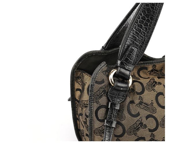 Céline Borsa Bittersweet in pelle C Monogram - vista 20