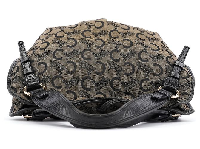 Céline Borsa Bittersweet in pelle C Monogram - vista 4