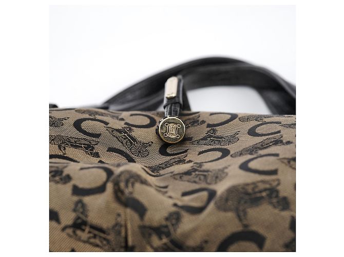 Céline Borsa Bittersweet in pelle C Monogram - vista 8