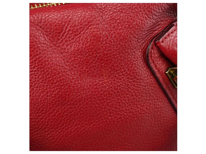 Chloé Borsa a tracolla 2-Way Paraty in pelle bordeaux - vista 15