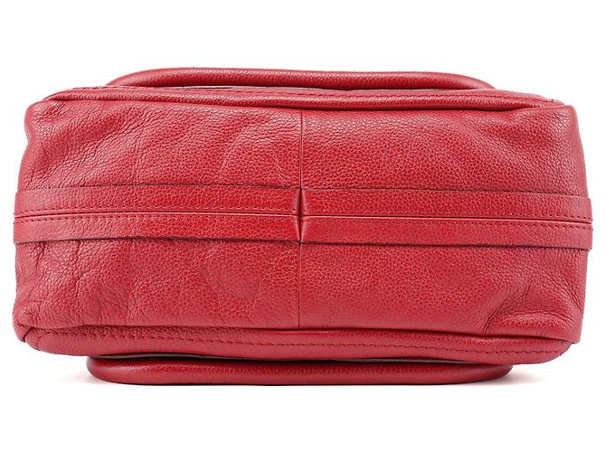 Chloé Borsa a tracolla 2-Way Paraty in pelle bordeaux - vista 5