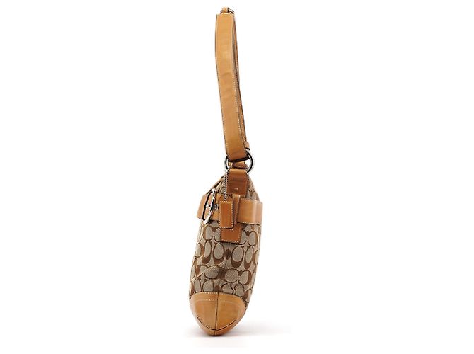 Coach F03574 Borsa 2-Way Soho Signature Beige Tan - vista 2