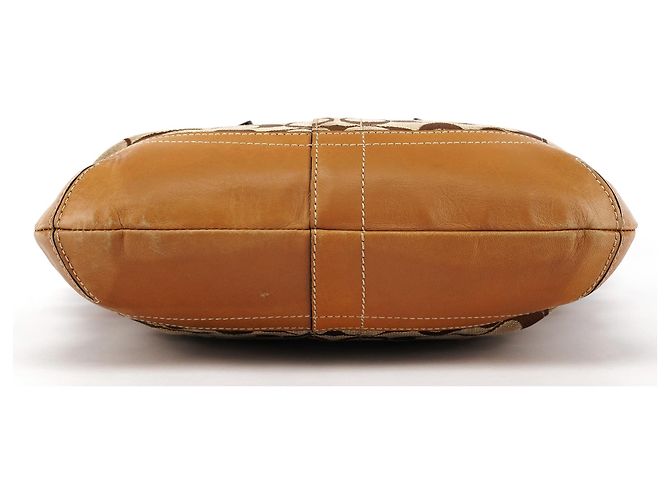 Coach F03574 Borsa 2-Way Soho Signature Beige Tan - vista 5