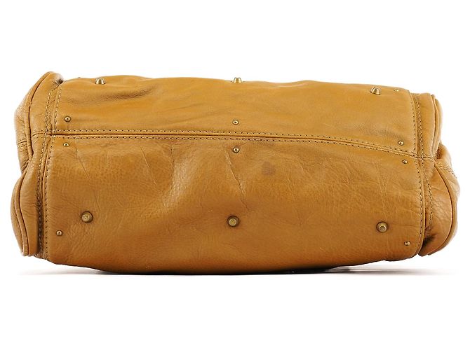 Chloé Borsa a tracolla Paddington in pelle camel - vista 5