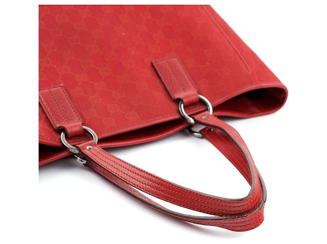 Gucci 113017 Borsa Tote GG Rossa - vista 8