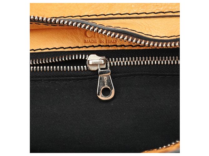 Chloé Borsa Tote Edith in pelle Tan - vista 15