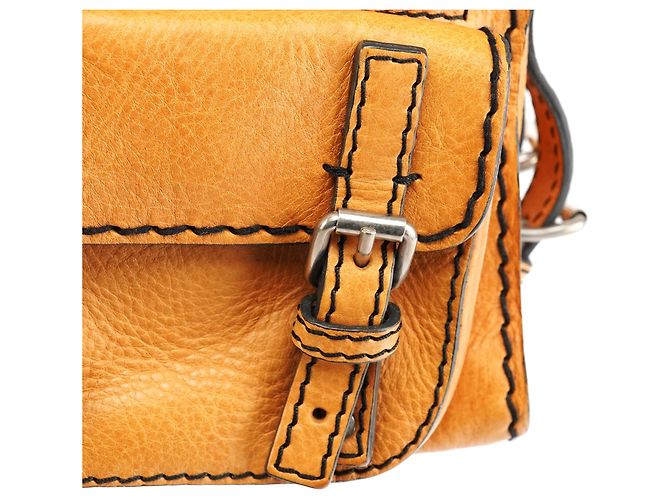Chloé Borsa Tote Edith in pelle Tan - vista 8