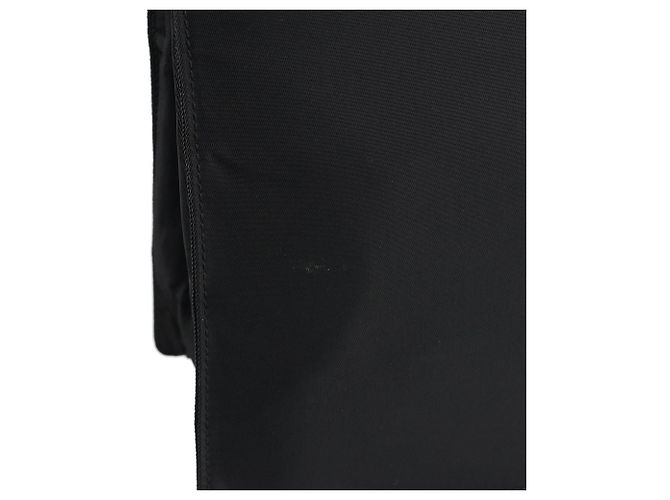 Prada Borsa a mano in nylon Tessuto Metal nero - vista 10