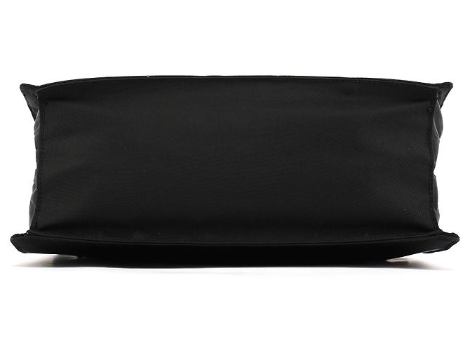 Prada Borsa a mano in nylon Tessuto Metal nero - vista 5