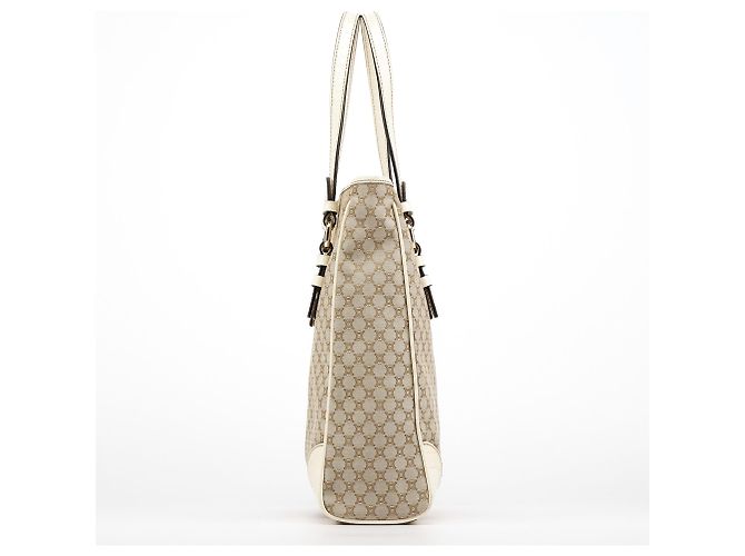 Céline Borsa Tote Monogram Beige White - vista 2