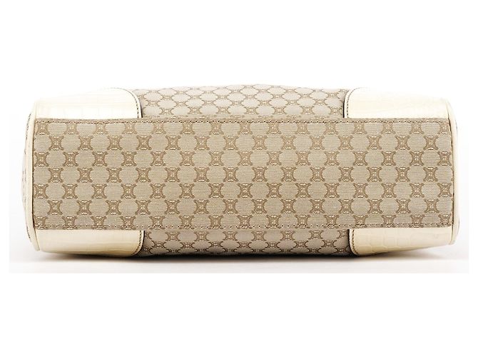 Céline Borsa Tote Monogram Beige White - vista 4