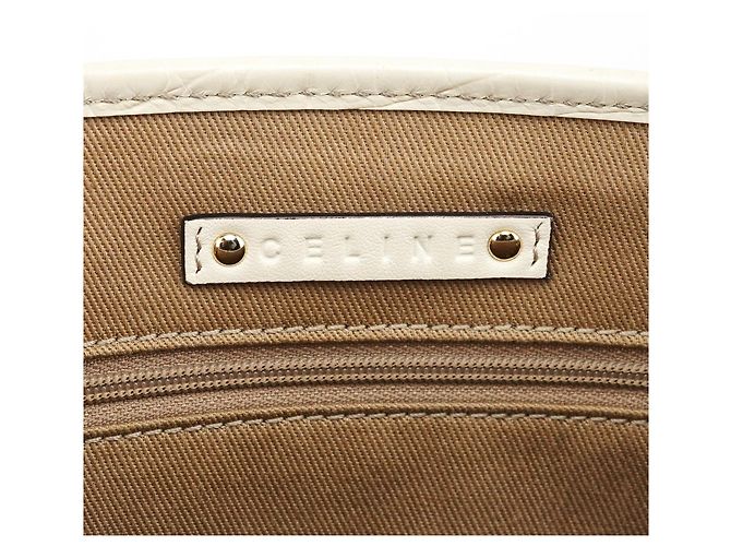 Céline Borsa Tote Monogram Beige White - vista 9