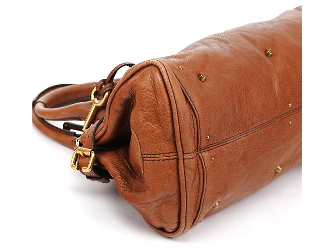 Chloé Borsa a tracolla Paddington in pelle marrone chiaro - vista 12