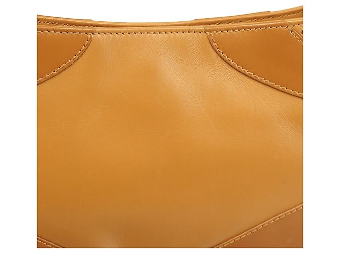 Prada Borsa a tracolla in pelle traforata Tan Spring 2000 - vista 10