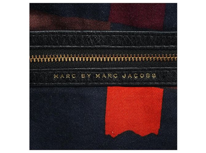 Marc by Marc Jacobs Borsa 2-Way Baby Aidan in pelle nera Twisted Q - vista 13