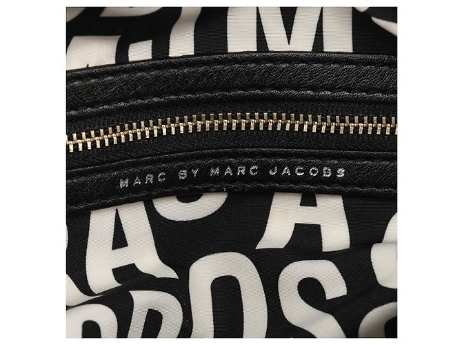 Marc by Marc Jacobs Borsa 2-Way Totally Turnlock in pelle nera - vista 13