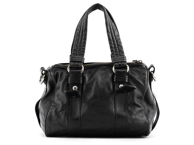 Marc by Marc Jacobs Borsa 2-Way Totally Turnlock in pelle nera - vista 3