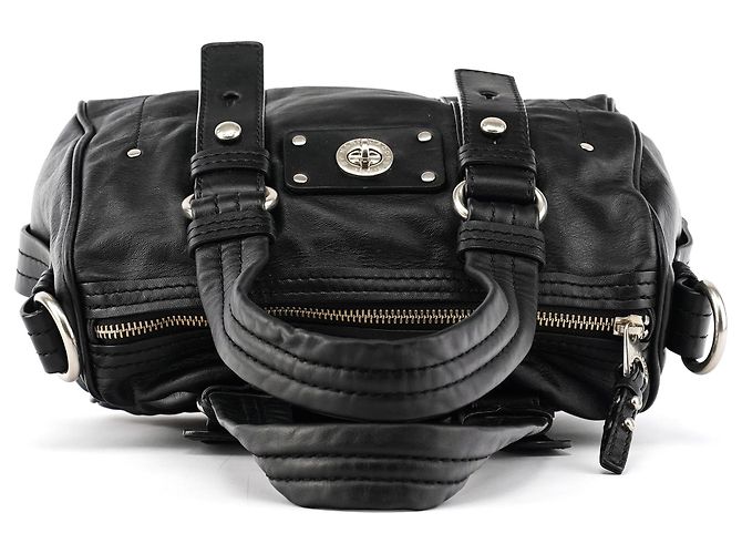 Marc by Marc Jacobs Borsa 2-Way Totally Turnlock in pelle nera - vista 4