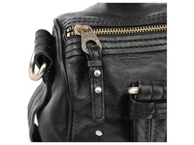 Marc by Marc Jacobs Borsa 2-Way Totally Turnlock in pelle nera - vista 7
