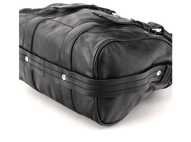 Marc by Marc Jacobs Borsa 2-Way Totally Turnlock in pelle nera - vista 9
