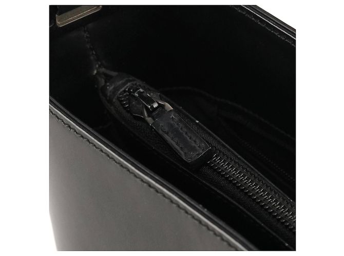 Gucci 001 3300 Borsa a tracolla in pelle nera - vista 13