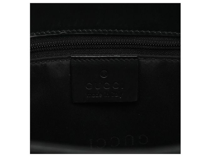 Gucci 001 3300 Borsa a tracolla in pelle nera - vista 14
