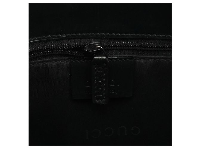 Gucci 001 3300 Borsa a tracolla in pelle nera - vista 15