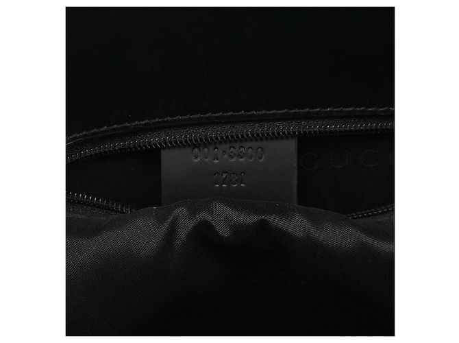 Gucci 001 3300 Borsa a tracolla in pelle nera - vista 16