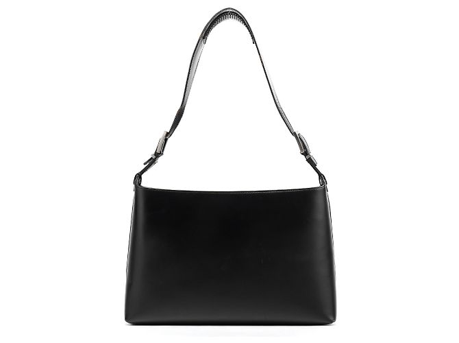 Gucci 001 3300 Borsa a tracolla in pelle nera - vista 3