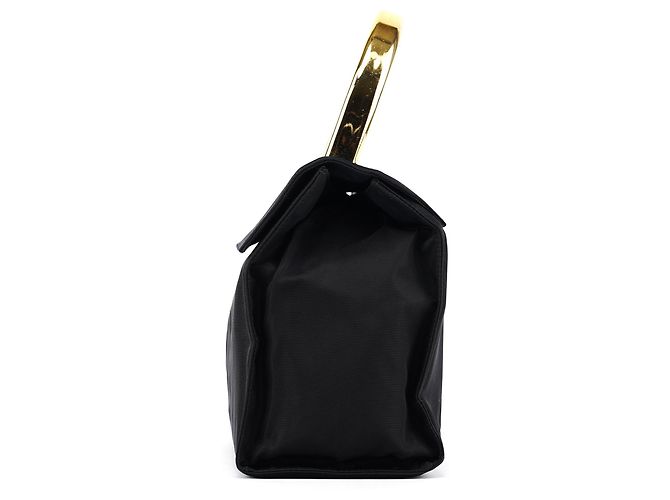 Prada Borsa con manico Navy Gold Tessuto Metallo - vista 2